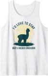 Alpaca Designs For Llama Lovers Alpaca Funny Vintage Alpaca Cool Llama Lover Tank Top - White