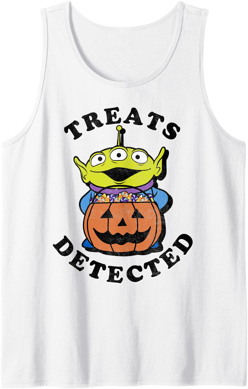 Disney Pixar Toy Story Halloween Treats Tank Top - White
