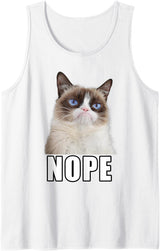 Grumpy Cat NOPE (6402) Tank Top