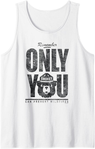 Distressed Oversized Only You Tank Top