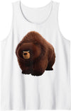 Disney Pixar Disney & Pixar's Hoppers Ellen Bear Big Pose Tank Top - White