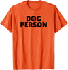 PABLO'S PAW PRINTS Light Dogs Men Women Kids T-Shirt - Orange