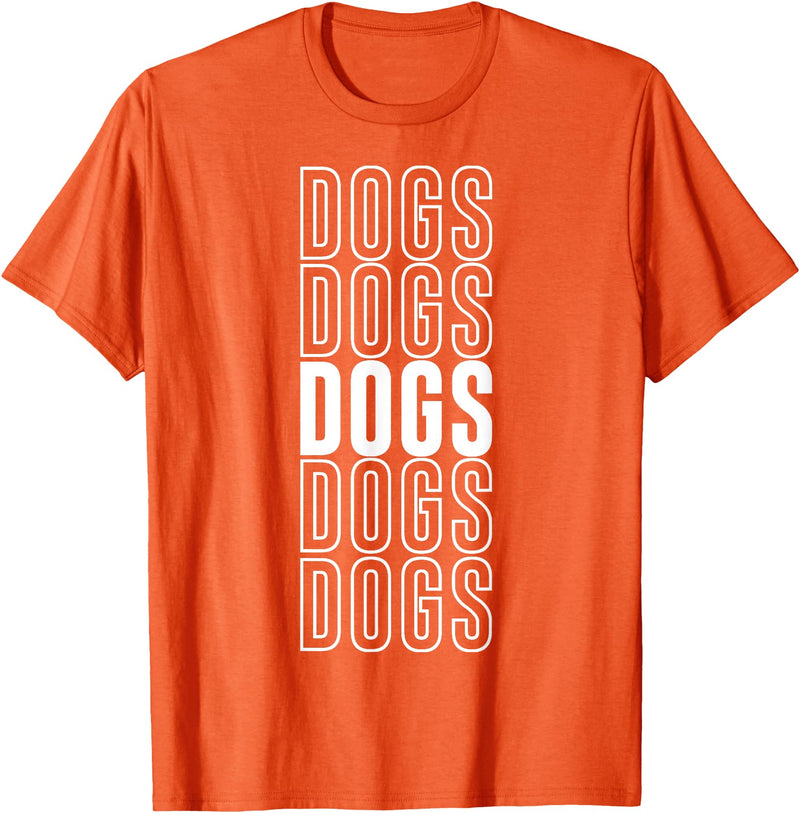 Dogs Apparel Dogs T-Shirt - Orange