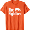 Funny Pig Whisperer Shirts Gifts The Pig Father Funny Pig Lover Whisperer T Shirt Gift T-Shirt - Orange