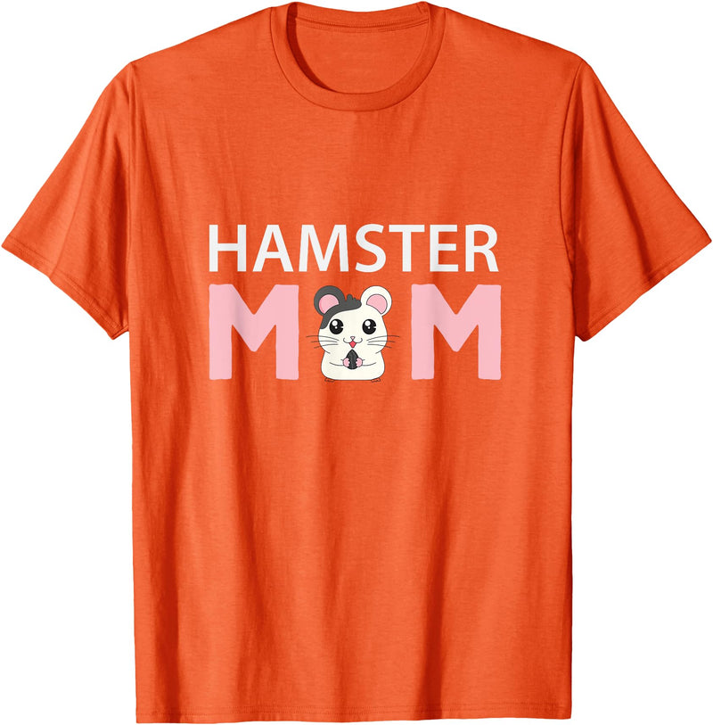 Hamster Mom Hamster T-Shirt - Orange
