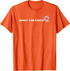 Crazy Fun Designs - Animals What The EIEIO - Farm Pig - T-Shirt T-Shirt - Orange