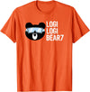 LogiLogiBear7 Logi Logi Bear 7 Shirt T-Shirt - Orange
