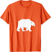 T-Shirts for Kids Cute Polar Bear Kids T-Shirt T-Shirt - Orange