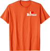LOVE OF BUFFALO HEART CITY APPAREL I LOVE HEART BUFFALO NY T-Shirt - Orange
