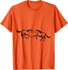 Clothing25 Horses! T-Shirt - Straight - Orange