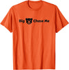EatShirts Big Bear Chase Me Shirt Funny T-Shirt - Orange
