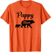 Pappy Gifts Pappy Bear Gift T-Shirt - Orange