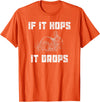 Funny Rabbit Hunting - Great Sarcastic Hunter Gift T-Shirt in Orange