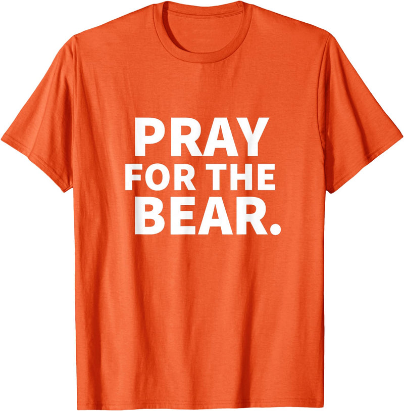 Pray For The Bear Zag Pray For The Bear T-Shirt - Orange