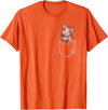 Boys Girls Skinny Pig Mom Gifts T Shirts & Hoodies Funny Kawaii Kids Pet Pocket Hairless Guinea Pig Lover T-Shirt - Orange