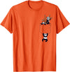Kawaii Clothes - Anime Merch - japanese streetwear Kawaii Clothes Baby Panda Bear Pocket Panda T-Shirt - Orange