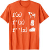 Cute Math Gifts Calculus Nerd Accessories & Stuff Funny Math Teacher Art For Men Women Cow Milk Cheese Formula T-Shirt -