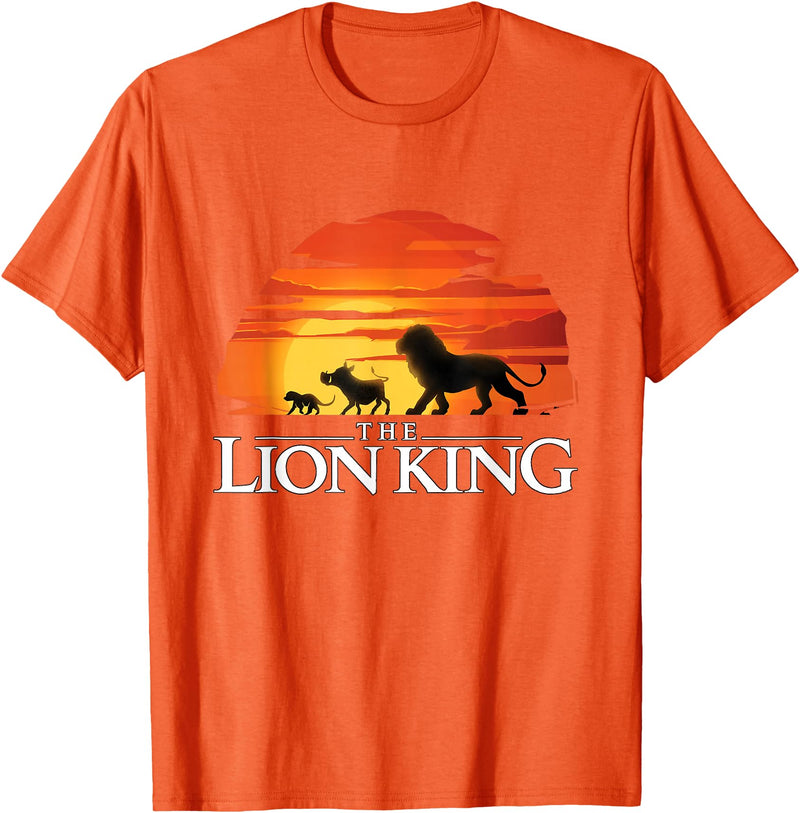 Disney Lion King Live action King Sunset T-Shirt - Orange
