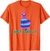 gamer shirts by jean olivier Funny llama outfit gamer outfit just loot it T-Shirt - Orange