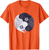 Yin Yang Year of the Rabbit Happy Chinese New Year 2023 T-Shirt in Orange