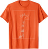 Sarcastic Giraffe Shirts Co20 Giraffe Lover Gifts For Womens Giraffe Graphic Tees For Mens T-Shirt - Orange