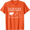 Gifts for Chemistry Majors Science Teacher Pun Tee Chemistry Joke T-shirt Polar Water Funny Science Teacher Tee T-Shirt - Orange