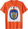 Cute designs for kids Polar Bear Food Chain Funny Kids T-Shirt T-Shirt - Orange