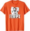 Muscular Daddy Bear Art By Big Daddy Bear Mens Filthy Gay Bear Muscle Daddy Bear LGBT Gay Pride 2024 T-Shirt - Orange