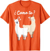 Spanish design | Llama gift | Funny Spanish design Funny Spanish gift, Como Te Llama, Llama design T-Shirt - Orange