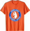 Bosco T. Jones Football Designs Greenland Polar Bear Football (Soccer) Shirt T-Shirt - Orange