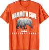 Mammoth Cave National Park USA Parks Mammoth Cave National Park Bear Souvenir US Parks T-Shirt - Orange
