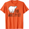Polar Bears Against Climate Change Climate Change Polar Bear Environmentalist Gift T-Shirt - Orange