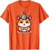 Birthday Hamster for Children Birthday Hamster T-Shirt - Orange
