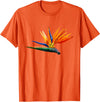 DDD Flowers Bird of Paradise Flower T-Shirt - Orange