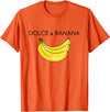 Banana Design costume for Fashion Lover Funny Banana Graphic Humor Sarcasm Fashion Trend T-Shirt - Orange