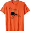 Funny Pigeon Apparel Tee Co. Stay Coo Pigeon Cool Bird Lovers Funny Bird Meme Saying T-Shirt - Orange