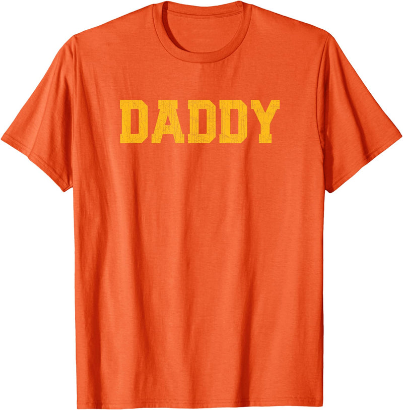 Gay Pride Parade Outfits Design Co Gay Daddy Bear Rainbow Flag Gay Pride Parade LGBTQ T-Shirt - Orange