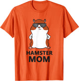Hamster Mum Pet Hamster Mom T-Shirt - Orange