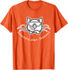 Bahamas Swimming Pigs Bahamas Swimming Pig with Mask and Snorkel T-Shirt - Orange