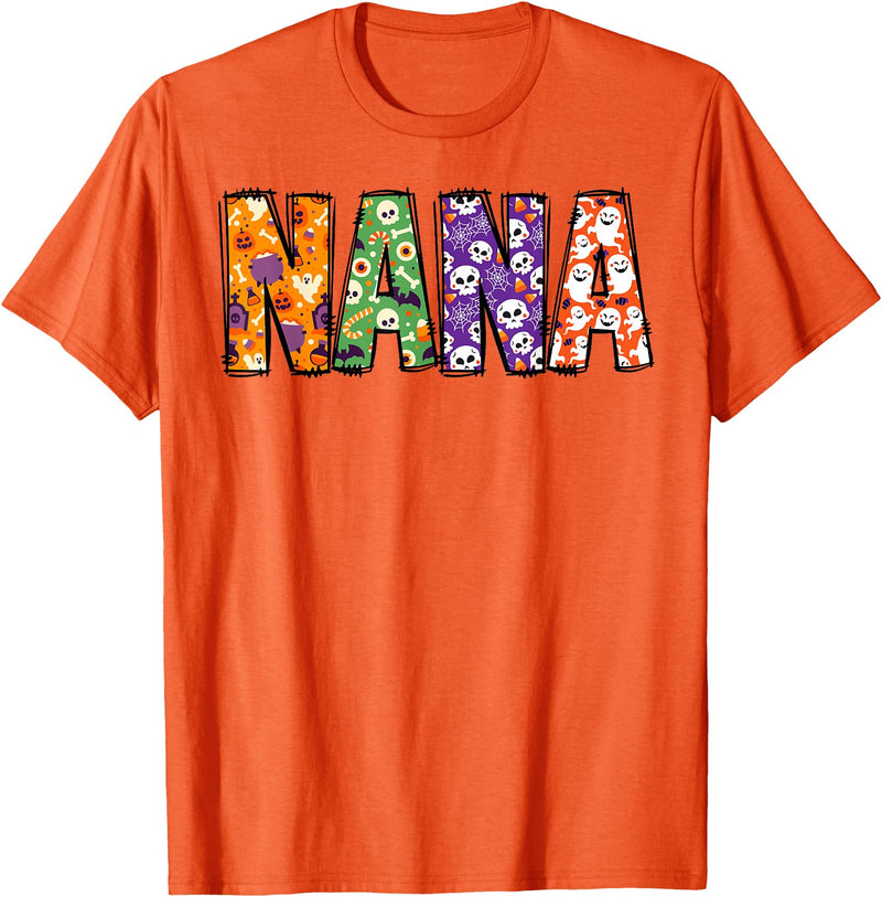 Most Likely Halloween Party Group Family Tee Gifts Funny Halloween Costumes Nana For Women Matching Halloween T-Shirt -