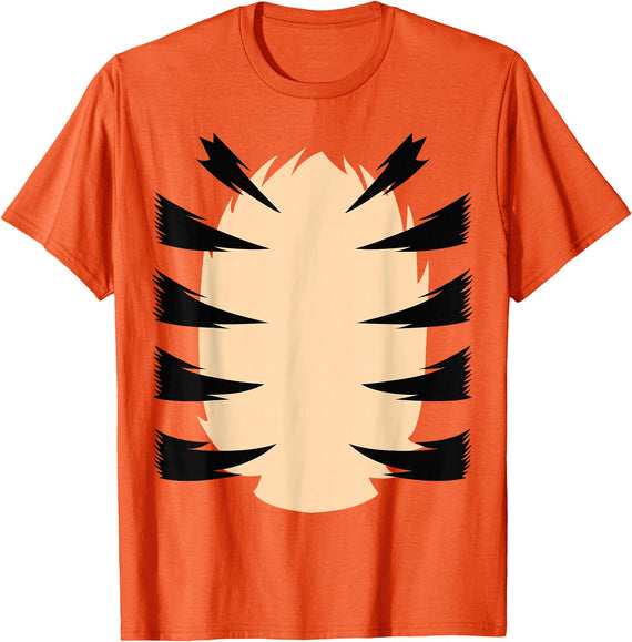 Funny animal costumes tiger costume carnival Tiger Costume Adult Children Animal Costume halloween T-Shirt - As Pictured