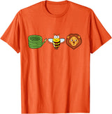 Hose Bee Lion Funny Gifts Hose Bee Lion Funny Gift TShirt T-Shirt - Orange