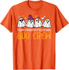 Halloween Shirts For Women Men Kids Boys Girls Halloween Team Paraprofessional Boo Crew para Costume Women T-Shirt - Orange