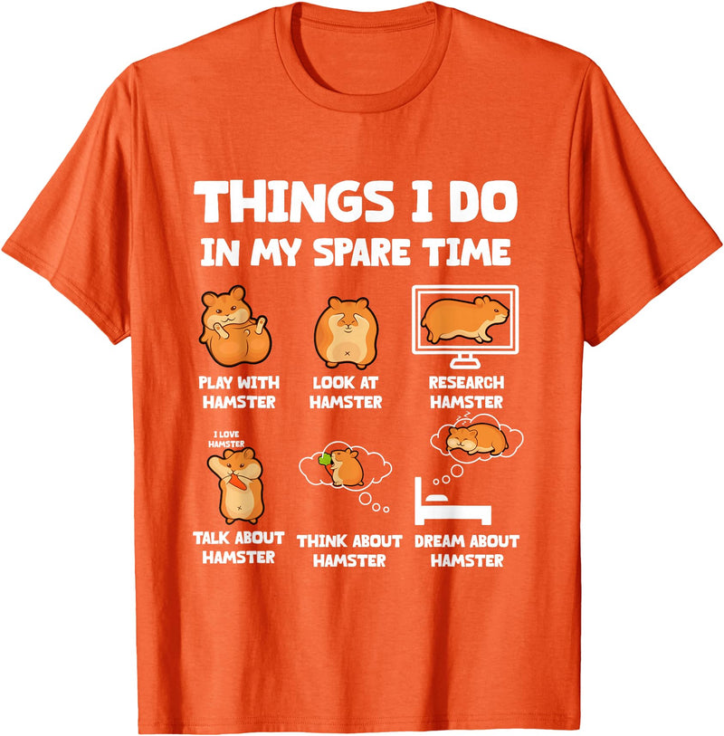 Pet Lovers T-Shirt - Orange