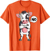 Funny Cow Lover & Owner Gift Ideas Cow Farmer Kids Boys Girls Womens T-Shirt - Orange