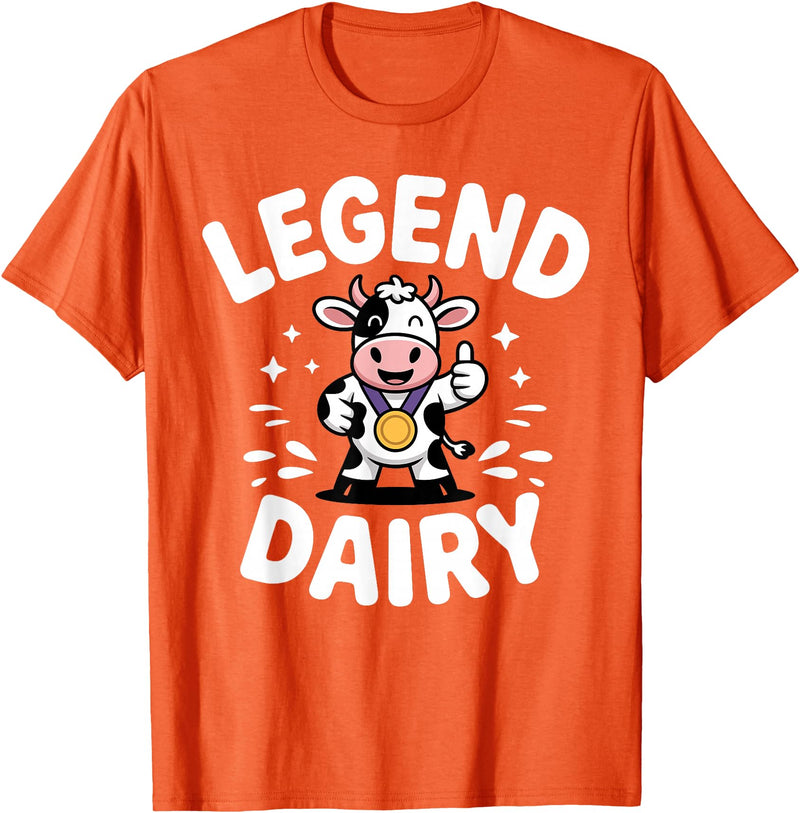 Cow Gift Cow Lover Accessories Cattle Farmer Stuff Funny Cow Print Design for Men Women Dairy Farmer Cow Lover T-Shirt -