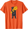 From California with Love Bear hugging Lebanon (based on California design) T-Shirt - Orange