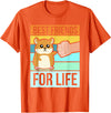 Funny Cute Hamster Gifts Face T-Shirt Best Friends T-Shirt - Orange