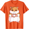 Hamster Lovers Girls Ladies T-Shirt - Orange