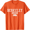 Berkeley California - Apparel & Gifts Berkeley California Bear Pride Vintage T-Shirt - Orange